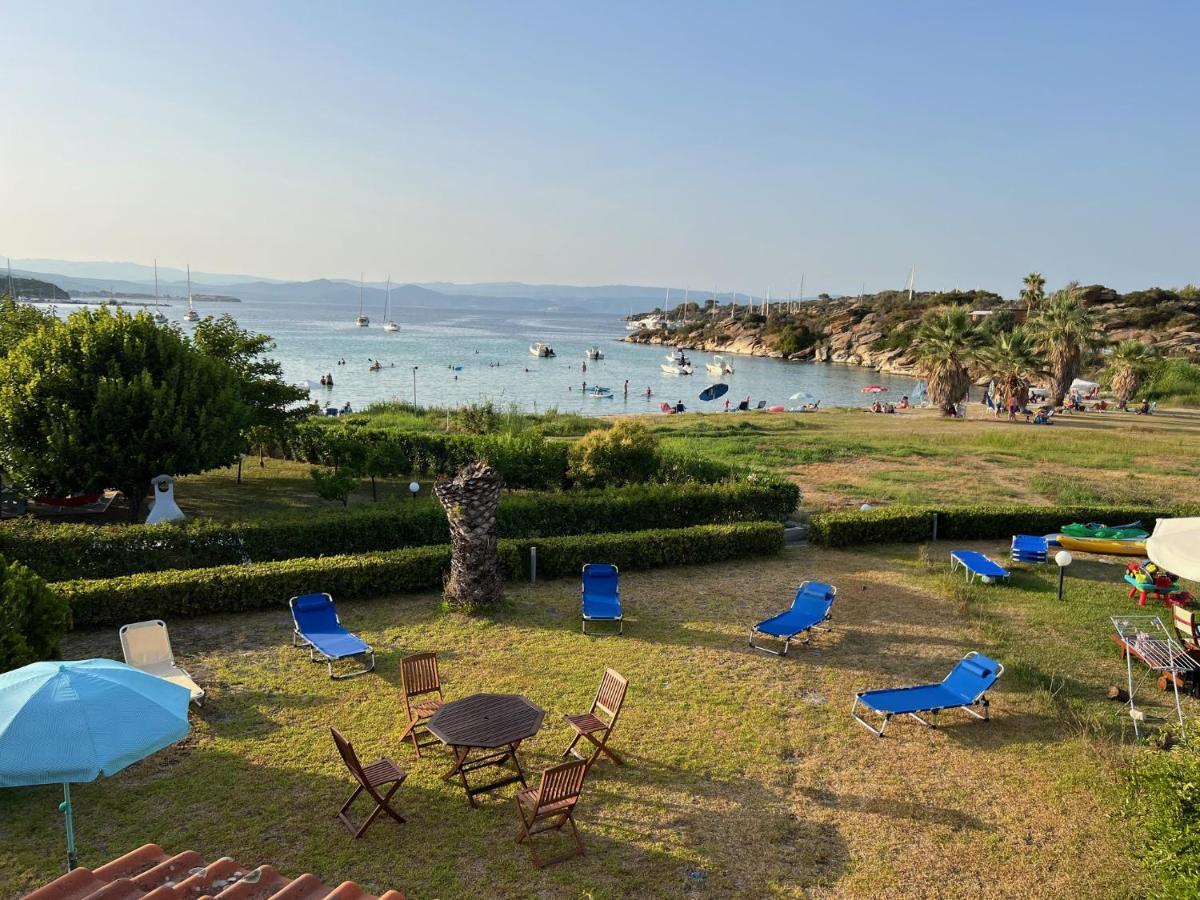 Beach House Seafront Villa Latoura Ormos Panagias Exterior foto