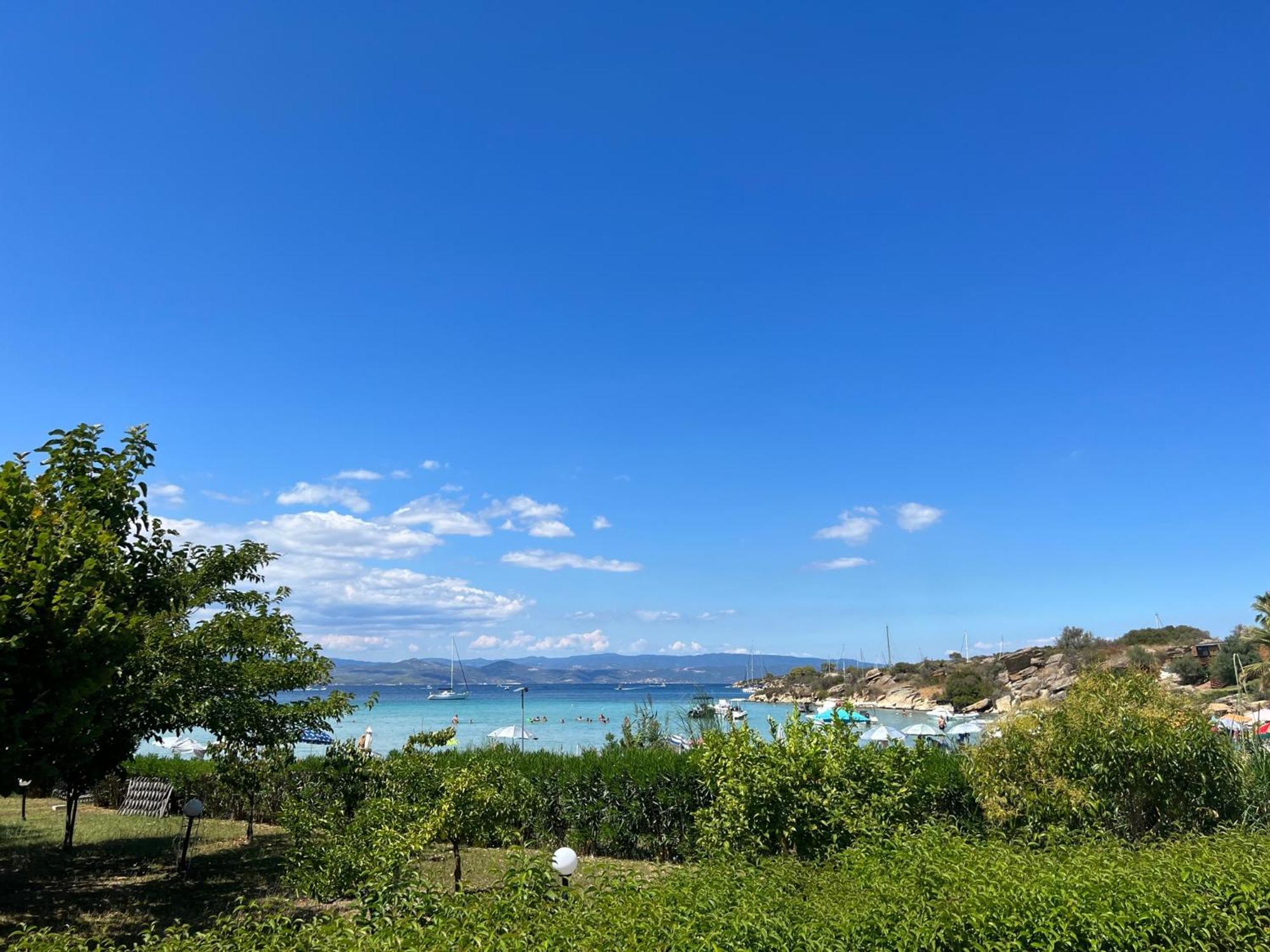 Beach House Seafront Villa Latoura Ormos Panagias Exterior foto